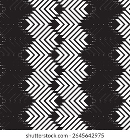 Monochrome texture composed of irregular graphic elements. Distressed uneven grunge background. Abstract vector illustration. Overlay for interesting effect and depth. Isolated on white background.