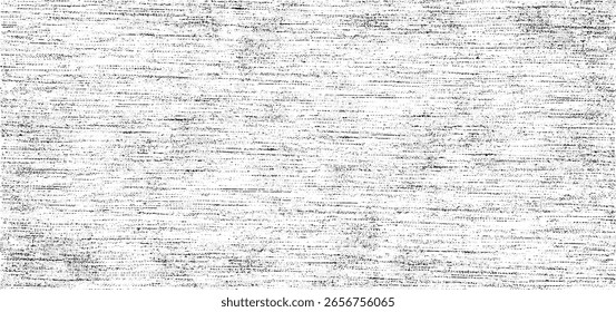 Monochrome texture composed of irregular graphic elements. Distressed uneven grunge background. Abstract vector illustration. Overlay for interesting effect and depth. Isolated on white background.