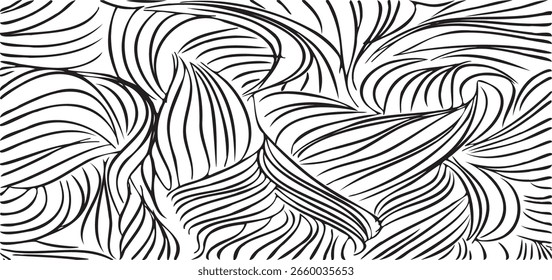 Textura monocromática compuesta por Elementos gráficos irregulares. Angustiado fondo grunge desigual. Ilustración vectorial Abstractas. Superposición para un efecto y profundidad interesantes. Aislado sobre fondo blanco.