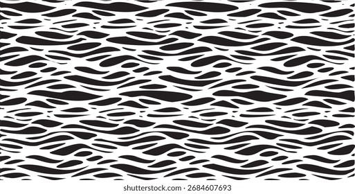 Textura monocromática composta por elementos gráficos irregulares. Fundo grunge irregular angustiado. Ilustração vetorial abstrata. Sobreposição para efeito e profundidade interessantes. Isolado no fundo branco.