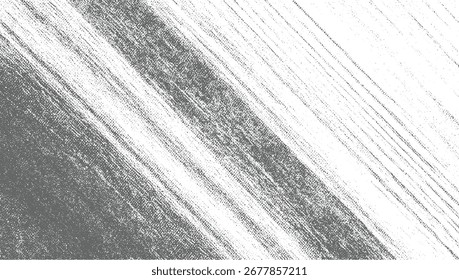 Un fondo monocromo texturizado con líneas diagonales y puntos dispersos que crean un patrón áspero y abstracto.