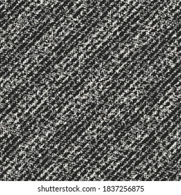 Monochrome Mélange Textured Diagonal Striped Pattern