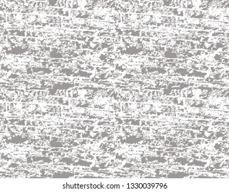 Monochrome traditional Irish cobblestone wall  texture. Vector background. Re-scale and recolor easily.