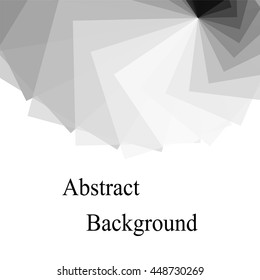 Monochrome Transparent Overlapping Rectangles.Template for Fliers, Banners, Badges, Posters, Stickers and Advertising Actions. Abstract Background. Vector Illustration