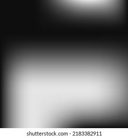 Monochrome Trendy Grey Black Blurry Wallpaper. Smooth Dark Vector Black Gradient Mesh. Minimal Silver Empty Watercolor Gradient Background. Digital Liquid Metallic Aluminium Smooth Surface.