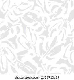 Monochrome Tropical Leaf seamless pattern design for fashion textiles, graphics and crafts