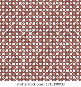 Monochrome Truchet repeat design. Geometric seamless pattern for wallpapers, web page backgrounds, surface textures, fabric, carpet, home décor.