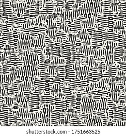 Monochrome Twisted Zebra Textured Pattern