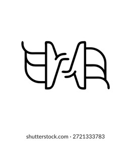 Monochrome Typography Based Design with Strong Visual Impact