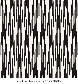 Monochrome Urban Textured Chevron Pattern