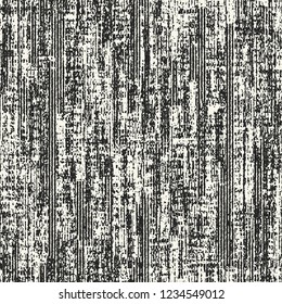 Monochrome Variegated Striped Complexity Textured Background. Seamless Pattern. 