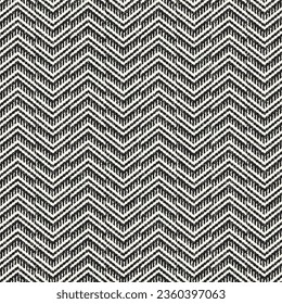Patrón de chevron texturizado con grano monocromo