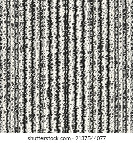 Monochrome Variegated Textured Striped Pattern