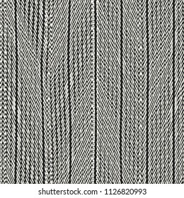 Monochrome Variegated Textured Stripes Pattern