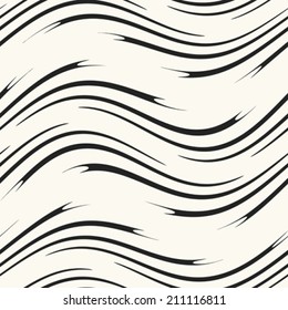 Monochrome Variegated Textured Wavy Pattern