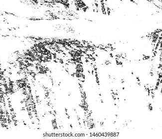Monochrome vector grunge background. Abstract black and white texture