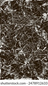 Monochrome vector grunge texture. Abstract background