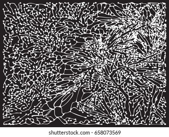 Monochrome Vector Illustration for Abstract Backgrounds in Black and White Colors.