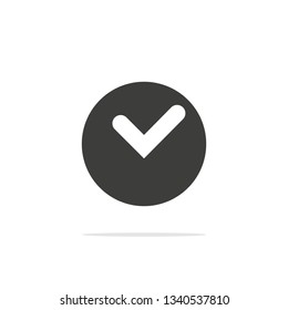 Monochrome vector illustration clock icon isolated on white background.