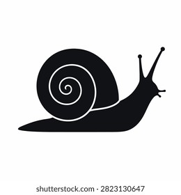 Monochrome vector illustration of a vinyl record with a tonearm on a plain background