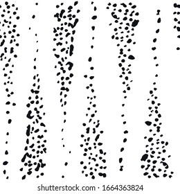 Monochrome Vector seamless check pattern. Allover pattern. Ink grunge grid. Hand drawn seamless check pattern. Graphic background with ethnic tartan. Seamless check pattern background.