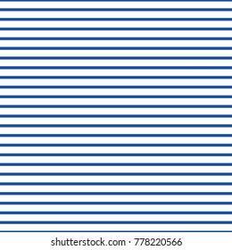 Monochrome vector seamless pattern with stripes, lines, dark blue color of a sailor.