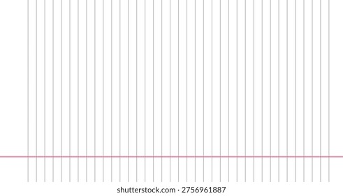 Monochrome vertical line grid