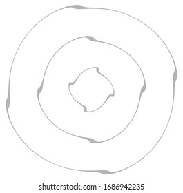 Monochrome, Wirbelformen. Verdrillte Helix-Elemente. Design für Dreharbeiten, Dreharbeiten und Dreharbeiten