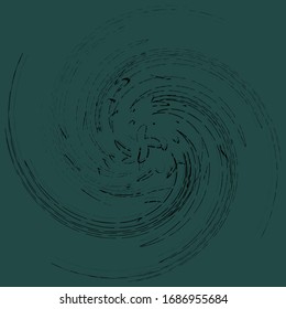 Monochrome, Wirbelformen. Verdrillte Helix-Elemente. Design für Dreharbeiten, Dreharbeiten und Dreharbeiten