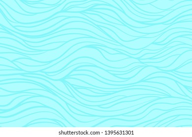 Monochrome wallpaper. Background with wavy lines. Repeating waves. Abstract stripe texture. Wavy line pattern