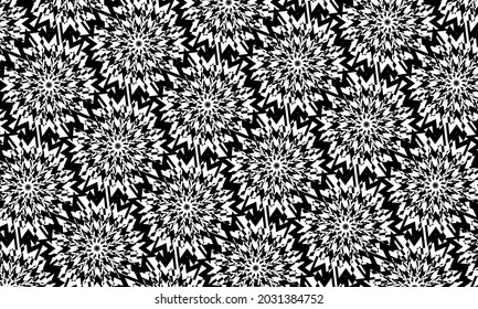papel pintado monocromo para el diseño con patrones de estrellas en el estilo de la última tecnología