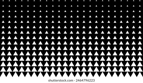 El Fondo de pantalla monocromo de los semitonos triangulares