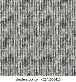 Monochrome Washed Canvas Effect Textured Striped Pattern