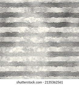 Monochrom-Waschen-Effekt strukturiertes Streifenmuster