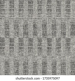 Monochrome Washed Effect Textured Subtle Block Pattern