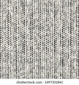 Monochrome Washed-Out Effect Textured Irregular Strokes. Seamless Pattern.