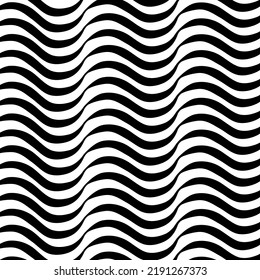monochrome wave line patterns fabric, wallpaper, print, home decor, package, product.