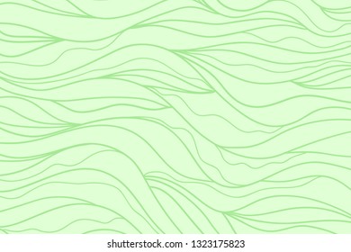 Monochrome wave pattern. Colorful wavy background. Hand drawn lines. Stripe texture. Doodle for design. Line art. Colored wallpaper