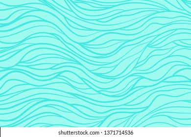 Monochrome wave pattern. Colorful wavy background. Hand drawn lines. Stripe texture. Line art. Stylish colors