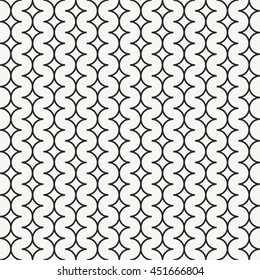 Monochrome waves pattern, abstract geometric background