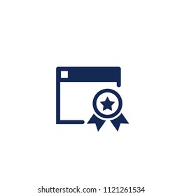 Monochrome Web Icon