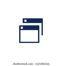 Monochrome Web Icon