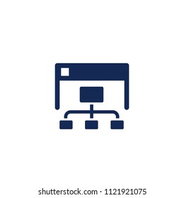 Monochrome Web Icon