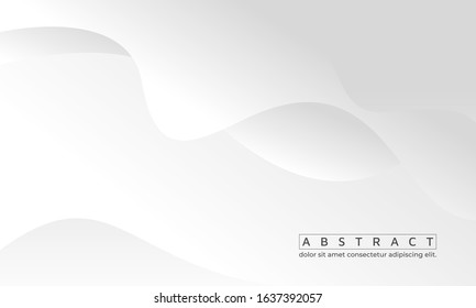 monochrome white grey abstract background design template