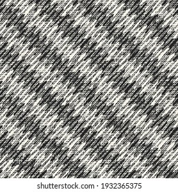 Efecto trenzado monocromo Texturado Patrón diagonal rayado sin soldadura