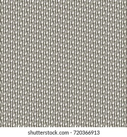 Monochrome wrinkled textured pattern. Abstract vector.