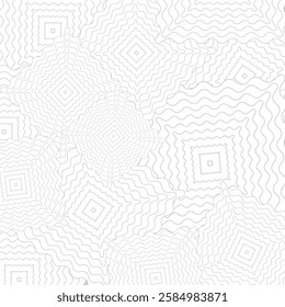 Monochrome zigzag geometrical vector background