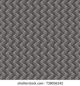 Monochrome zigzag strips pattern. Geometric ethnic motif. Abstract vector.