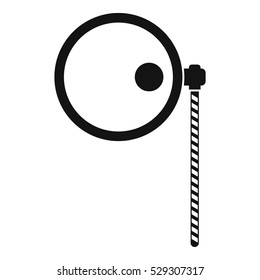 Monocle icon. Simple illustration of monocle vector icon for web