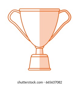 monocromatic cup trophy design